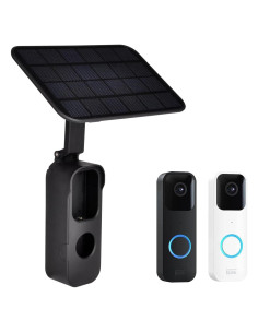 Panel Solar StartVision para Timbre Blink con Batería 5000mAh