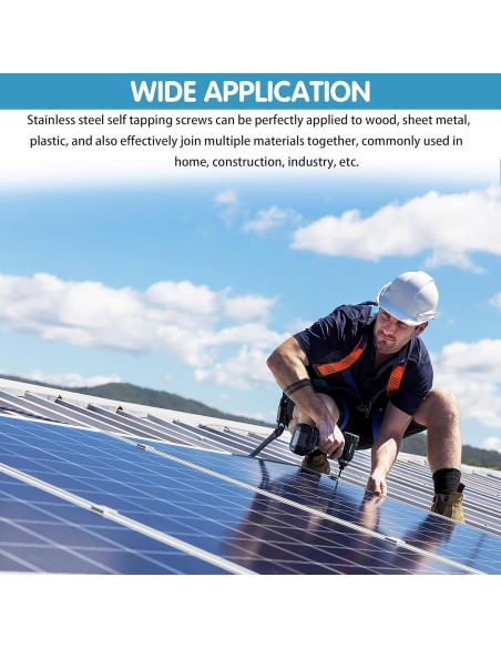 Juego de Tornillos Autorroscantes SATANTECH 425pcs Acero Inoxidable