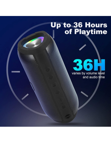 Altavoz Bluetooth Portátil Ykall T3 20W Impermeable IPX6