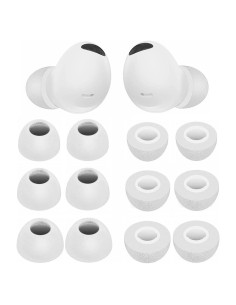 Consejos de Espuma de Memoria JNSA para Galaxy Buds 2 Pro - 6 Pares