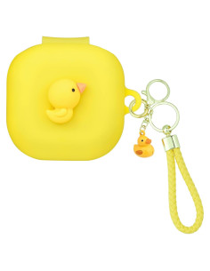 Funda de Silicona Wonhibo para Samsung Galaxy Buds 2 Pro - Oso Kawaii