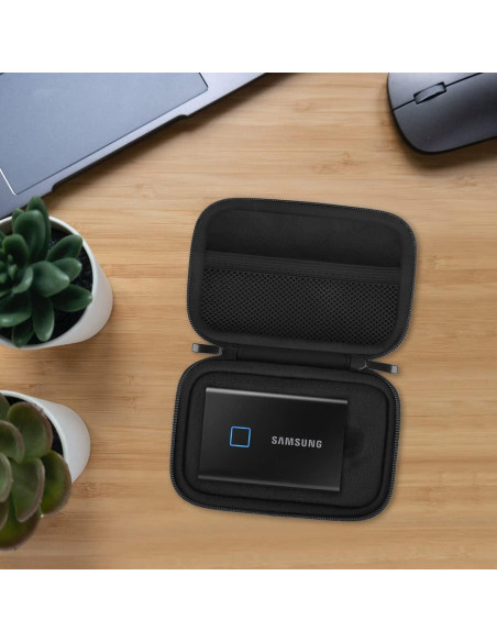 Funda rígida Lacdo para SSD Samsung T7/T7 Touch 500GB-2TB