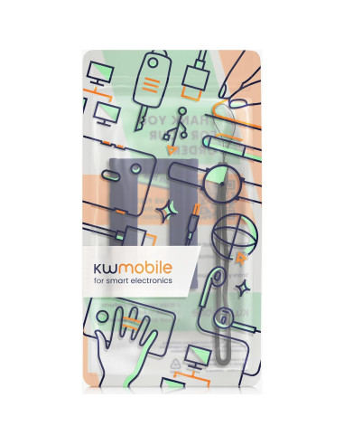 Funda de Silicona kwmobile para Samsung SSD T7 Shield - Azul