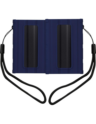 Funda de Silicona kwmobile para Samsung SSD T7 Shield - Azul