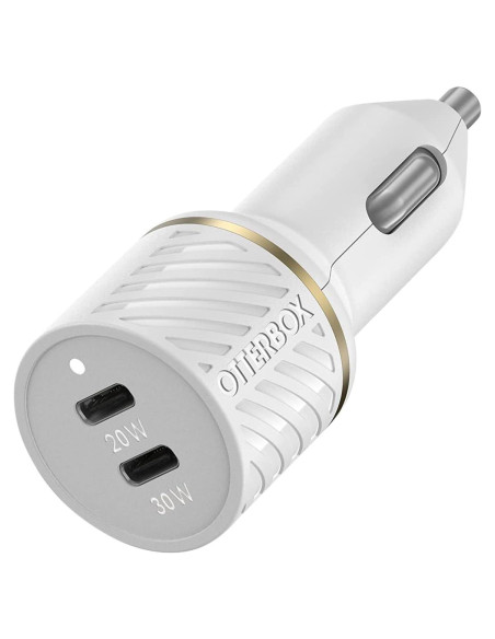 Cargador de coche USB-C OtterBox 20W + Cable Lightning 1M