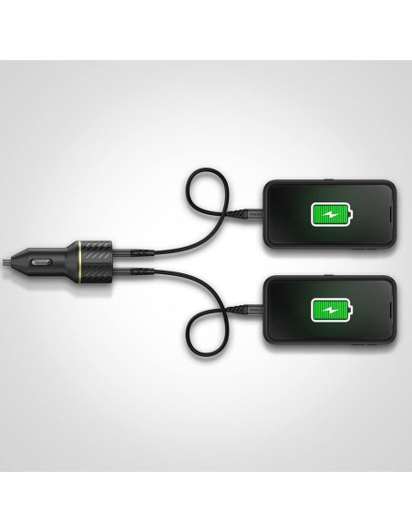 Cargador de coche USB-C OtterBox 20W + Cable Lightning 1M