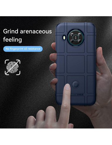 Funda Ajustada Nokia X100 - Protección Militar Azul HD