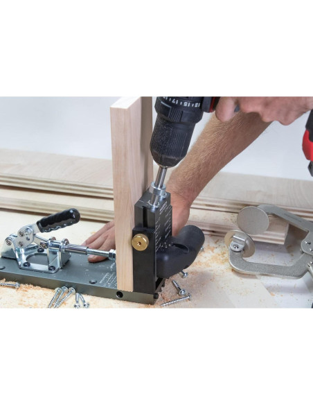 Plantilla de Agujeros de Pocket Massca Pro M2 de Aluminio