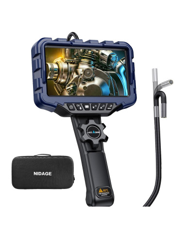 Cámara Endoscópica Articulada NIDAGE 7" HD 1080p IP67