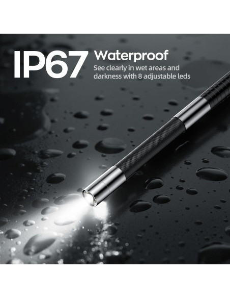 Cámara Endoscópica Articulada NIDAGE 7" HD 1080p IP67