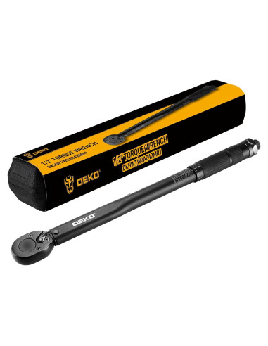 Llave de Torque DEKOPRO 1/2" Doble Dirección 10-150 Ft-Lb