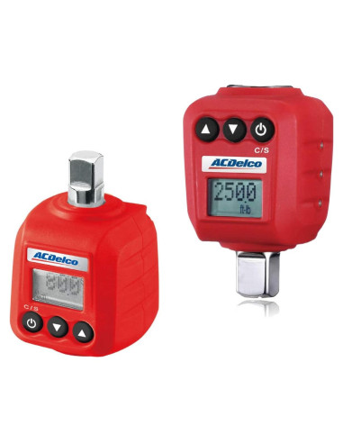 ACDelco Kit de Adaptador de Par Digital 3/8" y 1/2" ISO 6789