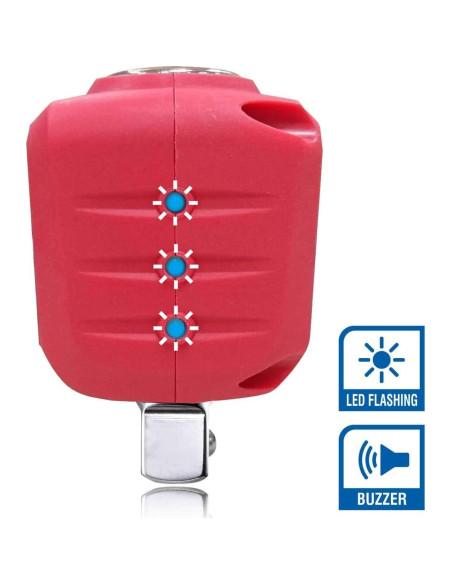 ACDelco Kit de Adaptador de Par Digital 3/8" y 1/2" ISO 6789