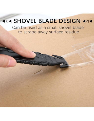 Cortador de Caja de Seguridad Therwen 10 Pcs Cuchilla Oculta