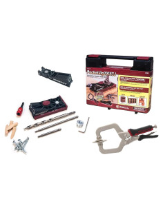 Kit de Carpintería Milescraft Pocket Jig 200XCJ - Plantillas de Agujeros