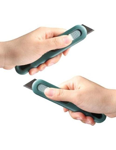 Cuchillo de Seguridad Desechable Nova - 3 Paquete, 14 cm