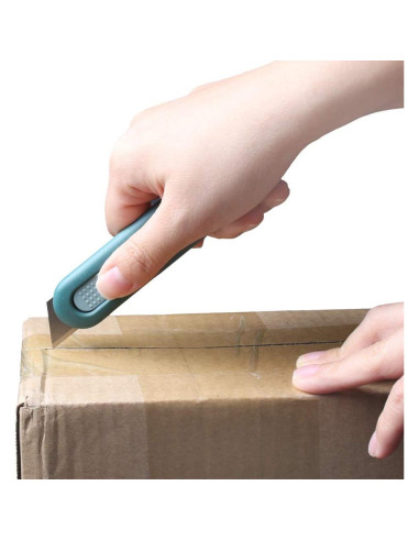 Cuchillo de Seguridad Desechable Nova - 3 Paquete, 14 cm