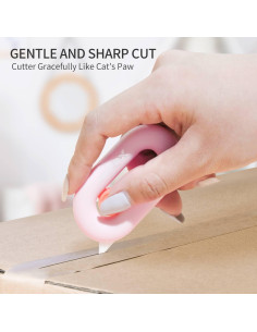Cortador de Cajas Retráctil DOOOYU Cerámica Rosa 12mm 2