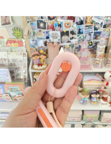 Cortador de Cajas Retráctil DOOOYU Cerámica Rosa 12mm