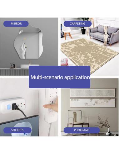 Cinta Doble Cara Nano JMYBGC - Adhesivo Removible 3 Rollos (2cm, 3cm, 5cm)