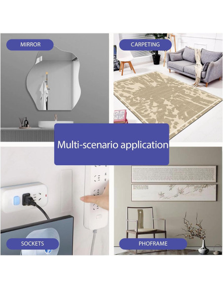 Cinta Doble Cara Nano JMYBGC - Adhesivo Removible 3 Rollos (2cm, 3cm, 5cm)