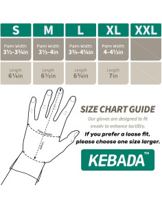Guantes Resistentes a Cortes Kebada C2, ANSI A2, Talla Mediana 2