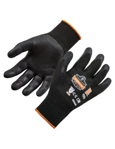 Guantes de Trabajo Ergodyne ProFlex 7001 Nitrilo Negro Grande