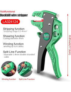 Alicates Desforradores Automáticos LAOA 4 en 1 - Corte 4mm 2