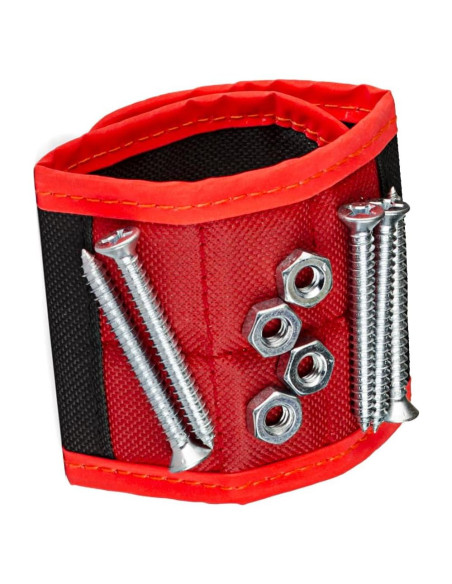 Banda Magnética BYKES Grande para Tornillos y Herramientas