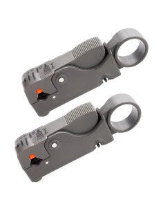Herramienta de Corte y Desforre de Cable Coaxial mxuteuk 2PCS