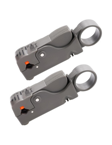 Herramienta de Corte y Desforre de Cable Coaxial mxuteuk 2PCS