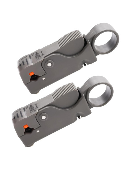Herramienta de Corte y Desforre de Cable Coaxial mxuteuk 2PCS