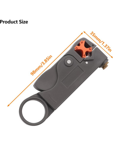 Herramienta de Corte y Desforre de Cable Coaxial mxuteuk 2PCS
