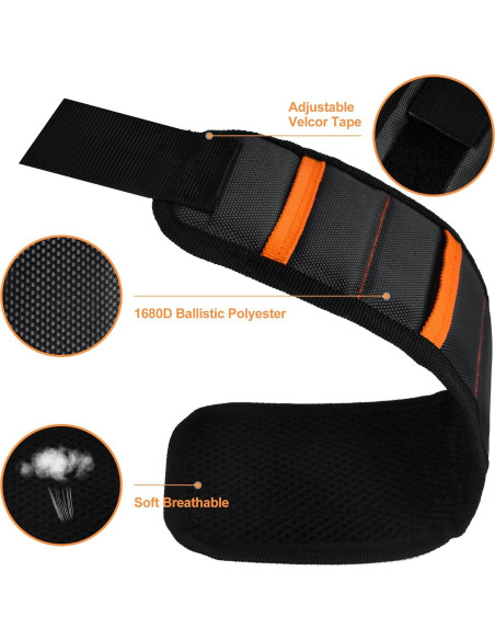 Pulsera Magnética para Herramientas Tmacker - Nylon Premium