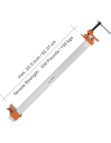 Abrazaderas de Barrotes FEIRONG 24" 2-Pack Alta Resistencia