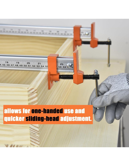 Abrazaderas de Barrotes FEIRONG 24" 2-Pack Alta Resistencia