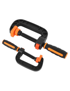 Juego de 2 Abrazaderas en C BORDSTRACT - Ajustables y Ergonómicas