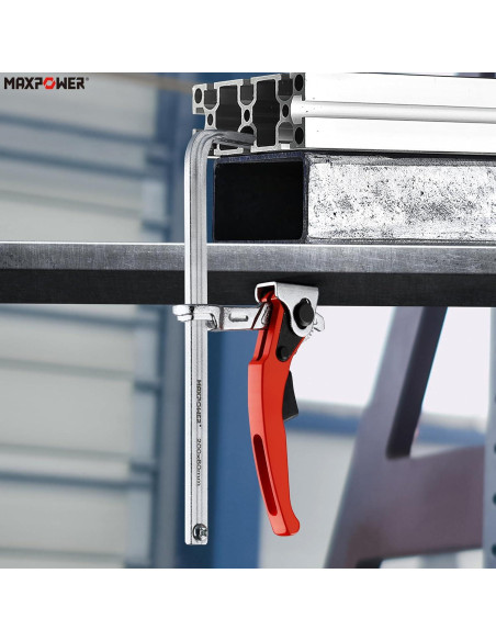 Abrazadera de Mesa MAXPOWER 20 cm 240 kg Rápida Engranaje