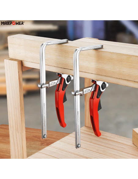 Abrazadera de Mesa MAXPOWER 20 cm 240 kg Rápida Engranaje