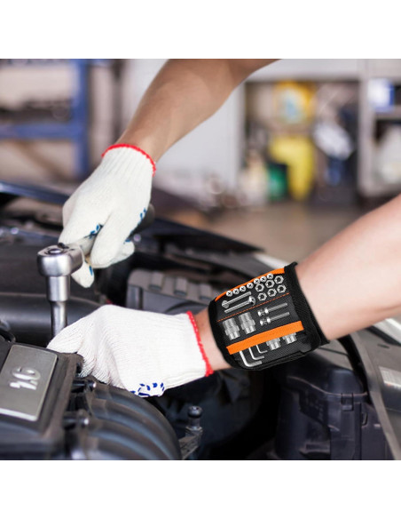 Pulsera Magnética para Herramientas Tmacker - Nylon Premium