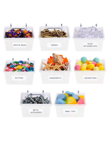 Cestas para Tablero Perforado Patelai - 8 Piezas, Organizador