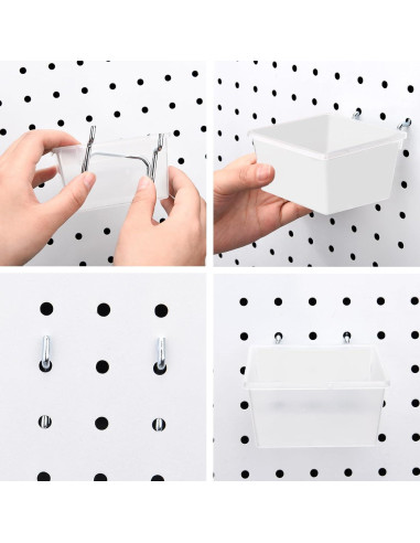 Cestas para Tablero Perforado Patelai - 8 Piezas, Organizador