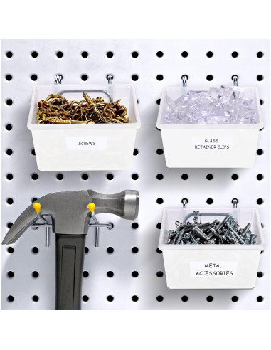 Cestas para Tablero Perforado Patelai - 8 Piezas, Organizador