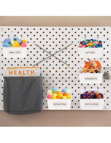 Cestas para Tablero Perforado Patelai - 8 Piezas, Organizador