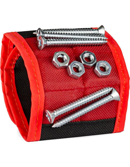 Banda Magnética BYKES Grande para Tornillos y Herramientas