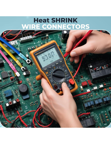 Kit de Conectores de Cable Termocontraíbles 302 Pcs AKOSN