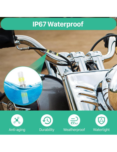 Kit de 200 Conectores de Cable con Sello Térmico YNZDRWA