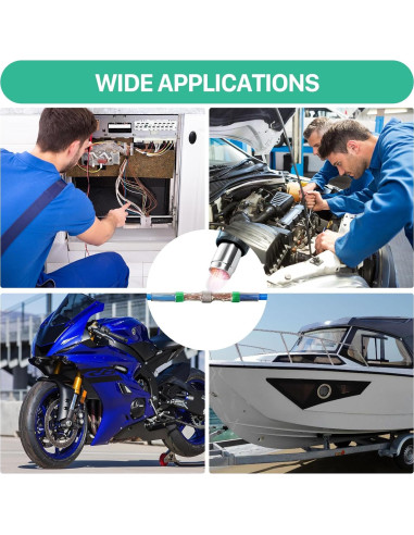 Kit de 200 Conectores de Cable con Sello Térmico YNZDRWA