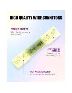 Kit 330 Conectores Termocontraíbles Impermeables SlopHaul 2