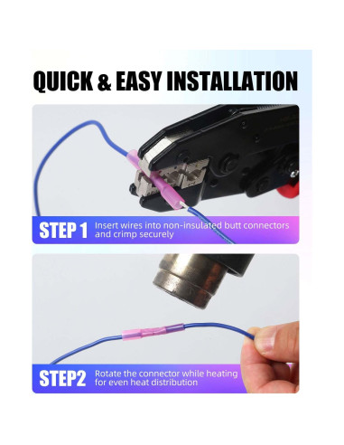 Kit 330 Conectores Termocontraíbles Impermeables SlopHaul